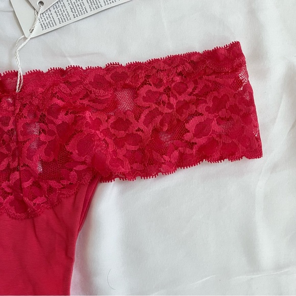 NWT La Perla primaries lace pink thong panty S - Picture 6 of 11